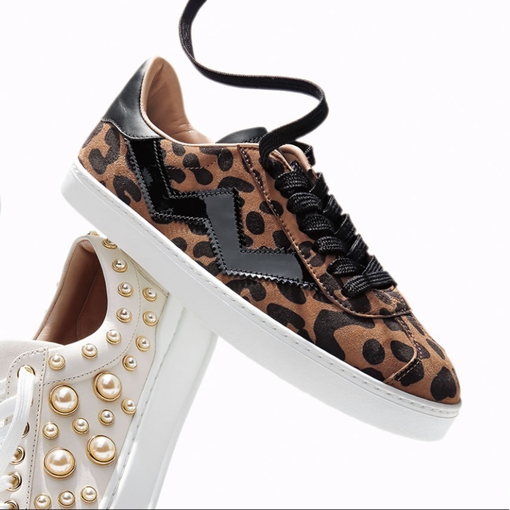 STUART WEITZMAN | Daryl Leopard Sneaker Shoe